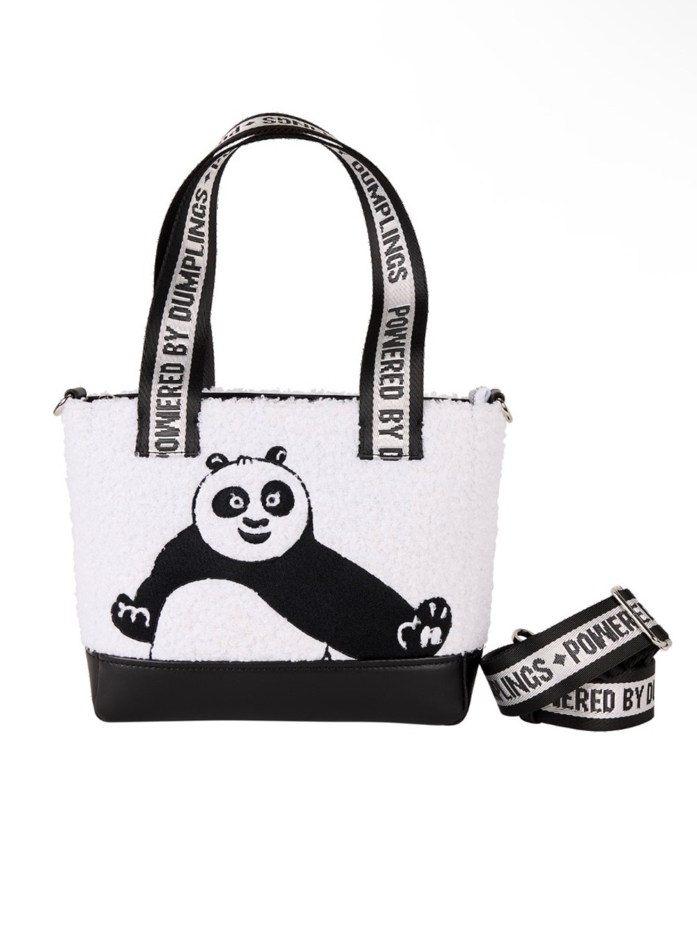 Loungefly Kung Fu Panda Po Sherpa Mini Tote Crossbody Bag - NWT